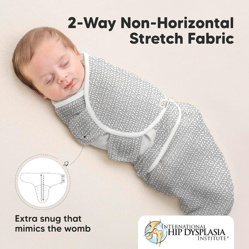 KeaBabies 3-Pack Organic Baby Swaddles for Newborns, Infant (Nordic, 0-3M) | Baby Girls, Boys, Soft Organic Cotton, Newborn Swaddle Sleep Sack, Nursery Swaddling Blankets