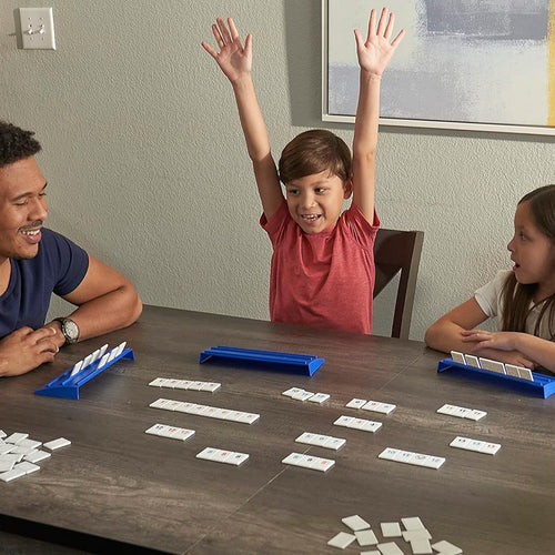 Pressman Rummikub Original Rummy Tile Game for Kids Teens Adults Strategy Luck STEM Skills Ages 8+