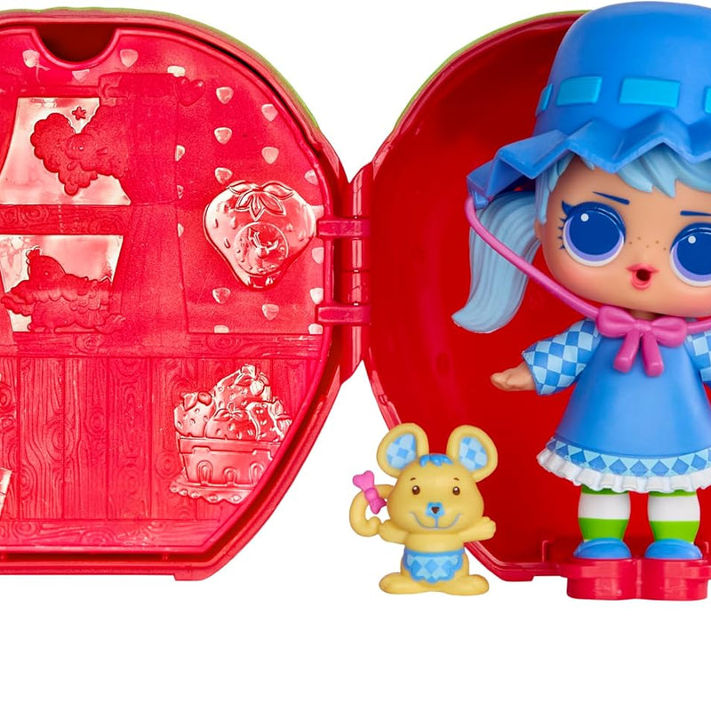 LOL Surprise Loves The World of Strawberry Shortcake Tots with Scented Dolls, Pets, and Transforming Strawberry House Playset – Gift for Kids Ages 4+