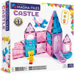 MAGNA-TILES Castle 25-Piece Magnetic Construction Set, The Original Magnetic Building Brand