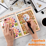 Elfew 4 Pack Activity Book for Adults, 150+ Brain Games, Puzzles Books for Adults, Teens and Seniors, Activities for Adults, Memory Games Includes Word Search, Sudoku, Mazes and More
