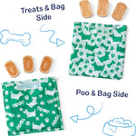 Melissa & Doug Feed, Walk & Poo Pup Wooden Preschool Pull Toy Play Set Ages 3+ - FSC Certified
