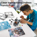 Sillbird 12-in-1 Solar Robot Building Kit: STEM Gift for Boys Aged 8-13, DIY Science Educational Robotic Toy