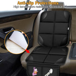 Meolsaek Car Seat Protector for Child Car Seat，Non-Slip Backing No Imprints | Durable Car Seat Mat 600D Fabric, Waterproof Car Seat Cover with Thick Pad