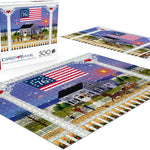 Buffalo Games Charles Wysocki Nantucket Jigsaw Puzzle - 500 Piece, 21.25 x 15 in - Reference Poster - Jigsaw Puzzles for Adults - Patriotic Art