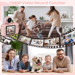 Makolle Kids Camera - Durable HD Digital Video Camcorder with Tripod for Ages 3-12