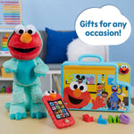 Just Play Sesame Street Learn with Elmo Phone for Kids, Ages 2 and Up, Educational Toy with 12 Learning Themes