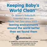 Dr. Brown's CleanUp Dino-Pour Baby Bath Rinse Cup, 24 oz, BPA Free, Teal