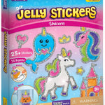 Imagimake DIY Jelly Stickers - Flowers & Butterflies, 10 Stickers, Art Kit | Paint, Peel & Stick Painting Activity for Kids, Birthday Gift for Boys & Girls Ages 3,4,5,6,7 Years Old