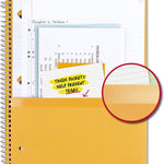 Five Star Spiral Notebook + Study App, 1 Subject, College Ruled Paper, 8-1/2" x 11", 100 Sheets, Fights Ink Bleed, Water Resistant Cover, Amethyst Purple (38744)