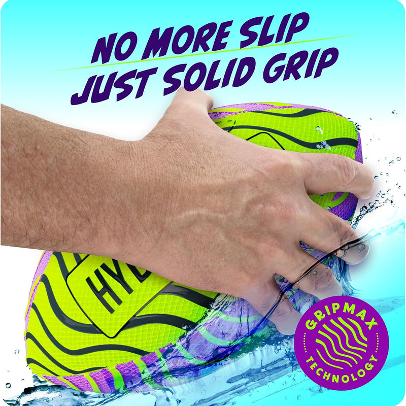 HydroSport Water Football for Pool, Beach, Lake - Waterproof Pool Toys for Kids Ages 8-12 - Teen Boys Gift - Swimming Balls Sports - Family, Teens Boys & Adults Fun - Outdoor Accessories