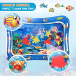 Infinno Premium Baby Water Play Mat for Infants and Toddlers, 3 to 24 Months, Strengthens Muscles, Portable