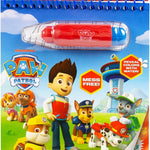 Paw Patrol Aqua Art, Color 4 Reusable Aqua Art Pages with a Water Pen, Reusable No-Mess Toddler Activities, Water Reveal Activity Book, Paw Patrol Toy, Toddler Travel Activities, Kids Travel Toys