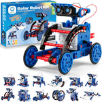 Sillbird Solar Robot Building Kit: 12-in-1 DIY Science Educational Robotic Toys for Kids and Teens