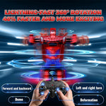 Spider Transform RC Car with Eye & Underbody Lights, 2.4GHz Remote Control, Fast 360°Rotation Robot Toy for Boys 3-12 Years Old