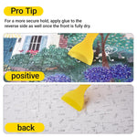 YAKAMOZ Clear Jigsaw Puzzle Glue with Precision Applicator – Non-Toxic, Quick Dry & Water-Soluble for Puzzles up to 5000 Pieces (200ML)