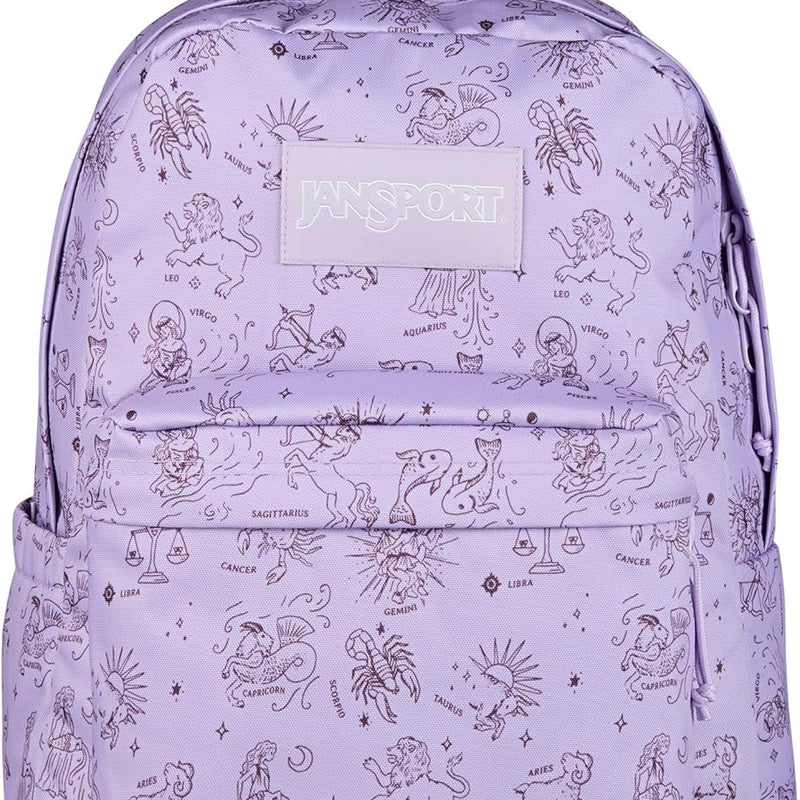 JanSport SuperBreak Plus Backpack with Padded 15-inch Laptop Sleeve and Integrated Bottle Pocket - Spacious and Durable Daypack for Work and Travel - Black