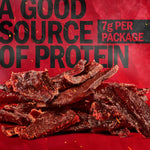Jack Link's Beef Jerky Multipack - Original - Made with 100% Real Beef - Ready to Eat Real Meat Protein Snacks - 7g Protein per Serving - 0.625 oz Bags (20 Pack)