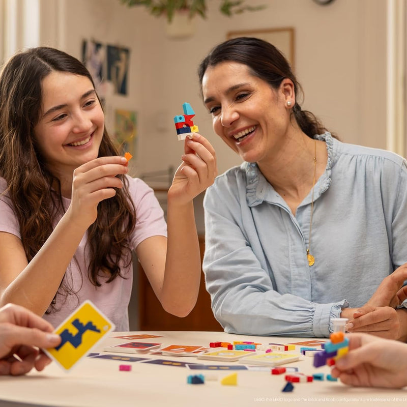 Asmodee Brick Like This! The Official Lego Party Game - A Fast, Fun Building Game for Families, Kids, Teens & Adults, Ages 7+, 2-8 Players, 15 Minute Playtime