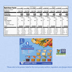 Gerber Stage 2 Baby Food, Fruit & Veggie Favorites Tubs, Baby Puree, Variety 32PK | Stage 2 fruit and veggie puree variety pack; 32 x 4 oz tubs