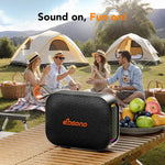 Portable Bluetooth Speaker - IPX5 Waterproof Gift with HD Sound & Up to 24H Playtime