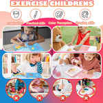 5-Pack Reusable Water Coloring Books for Toddlers, Mess-Free Portable Educational Doodle Toys