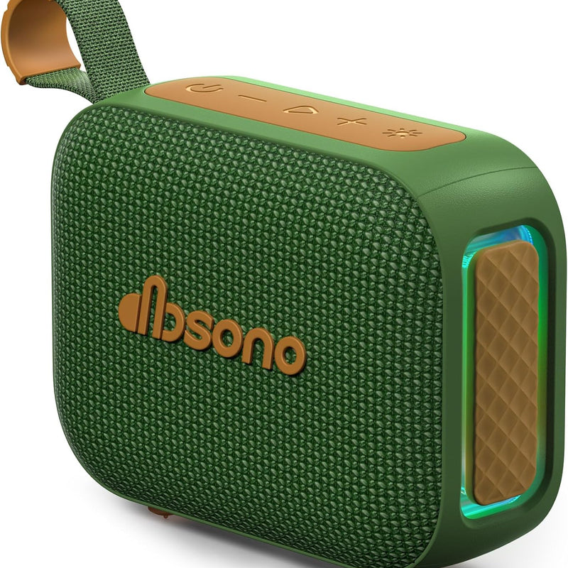 Portable Bluetooth Speaker - IPX5 Waterproof Gift with HD Sound & Up to 24H Playtime