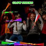 Glow in Dark Fiber Optic Lights for Kids Bulk-24 Pack, Light Up Toys Gifts Goodie Bag Basket Stuffers Fillers for Toddlers, Ultra Bright Sparklers Item for Halloween, Party, Camping, Wedding, Birthday
