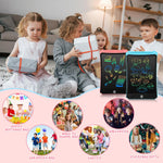 eooCoo toddler LCD writing tablet for kids, 2 pack, 8.5 inch, travel essentials for boys and girls aged 3-5