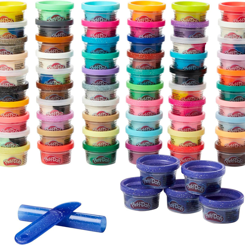 Play-Doh 65-Pack Ultimate Color Collection Modeling Clay, 1-Ounce Cans, Ages 2+, Classroom Supplies