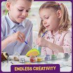 Dan&Darci Kids Sea Shell Painting Kit - Arts & Crafts for Kids Ages 6-12