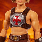 Barbie Signature Doll, Ken He-Man Collectible in Battle Harness, Sword, Doll Stand & Displayable Packaging, Motu Movie Theme