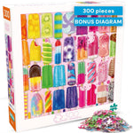 buffalo games frosty treats 300 piece large jigsaw puzzle for adults summer ice cream art