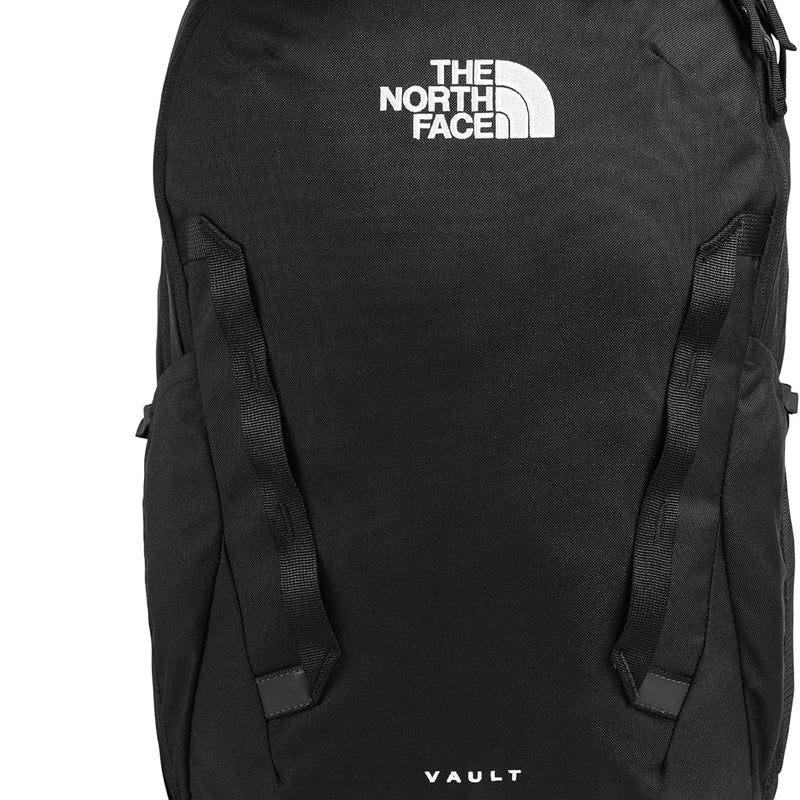 The North Face Vault Everyday Laptop Backpack - Commuter Travel Bag, Water-Repellent Finish, Spacious Compartment, TNF Black-NPF, One Size