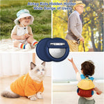 Apple AirTag Holder for Kids with Invisible Pin and Anti-Lost Design