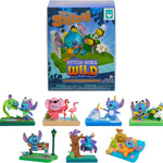 HAPPY HAUL Disney Stitch Goes Wild Scene Setters, Surprise Collectible Toy Figure in Blind Box with Scenic Base and Accessories, 3 Inches Tall, Short-Run Drop, Ages 8 and up