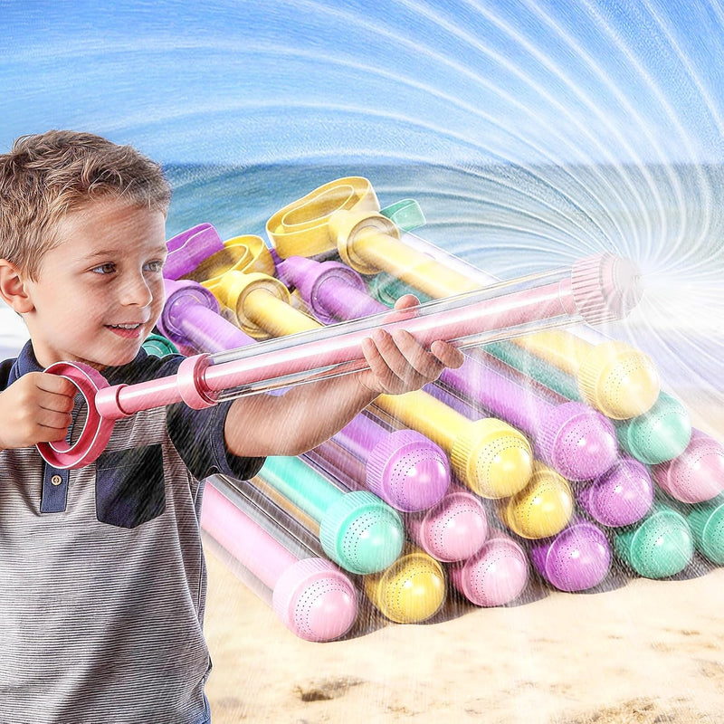 8 Pack Firework Spray Water Gun, Creativity Squirt Water Blaster Guns for Kids Adults, Firework Spray Water Soaker Toys for Pool Party Outdoor Summer Water Games