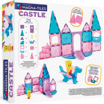 MAGNA-TILES Castle 25-Piece Magnetic Construction Set, The Original Magnetic Building Brand