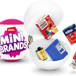 Mini Brands Retro 2 Pack Capsule with 60+ Mystery Mini's to Collect, Real Licenses, Rare Collectibles, Blind Pack, Ages 3+