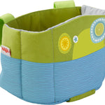 Haba Soft Doll Bike Seat for Plush Toys up to 15 inches, Easy Attachment and Removal