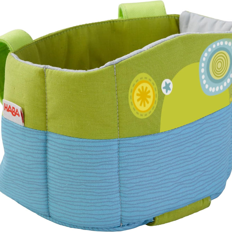 Haba Soft Doll Bike Seat for Plush Toys up to 15 inches, Easy Attachment and Removal