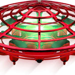 Force1 Scoot Hand Operated Drone for Kids or Adults, Mini Drones with Motion Sensor, LED Indoor Rechargeable UFO Toy