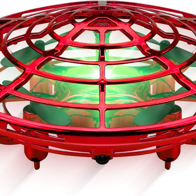 Force1 Scoot Hand Operated Drone for Kids or Adults, Mini Drones with Motion Sensor, LED Indoor Rechargeable UFO Toy