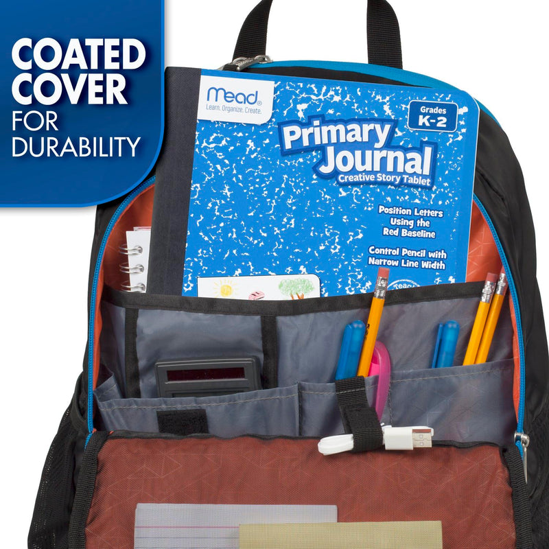 Mead Primary Journal Creative Story Tablet Composition Notebook, 7.5" x 9.75", Grades K-2, 100 Sheets, Color Selected For You (10297)