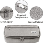 WEMATE Pencil Case, Large Storage Organizer, Makeup Bag, Teacher Must - have, Big Pencil Pouch, Marker Case for College