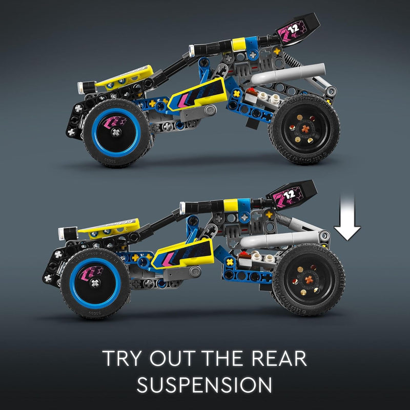 LEGO Technic Off-Road Race Buggy Toy Car Building Set for Kids Ages 8+