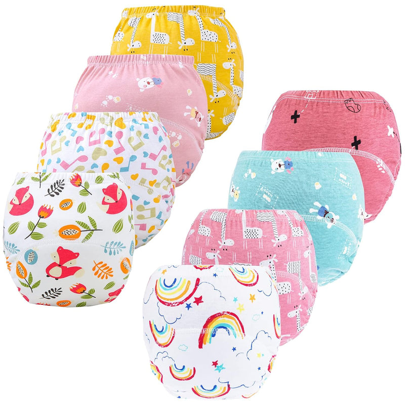 Potty Training Pants for Boys Girls, Learning Designs Training Underwear Pants (10 Packs, 2-4T)