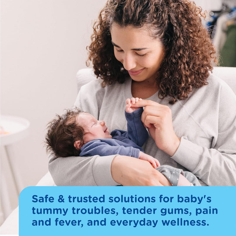 Mommy’s Bliss Ultimate Baby Gift Set | Gripe Water, Probiotic Drops, Pain & Fever Medicine, Gas Relief Drops, and Gum Massage Gel