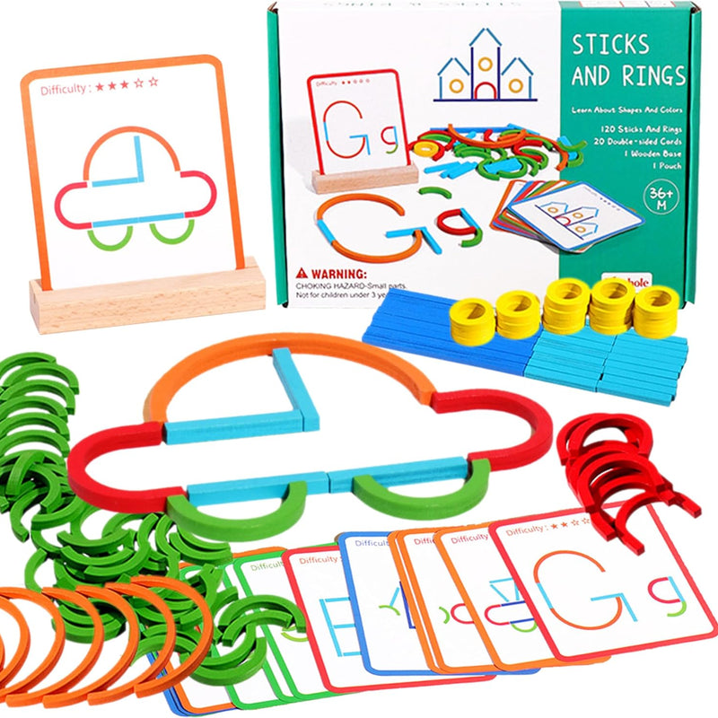 Puzgic Stem Kids Toys for Creative Learning: Safe and Durable Building Blocks for Preschool and Kindergarten