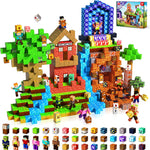 magneverse 20 magnetic action figures 360 degree rotating arms magnetic building blocks toy set for kids 6+ years